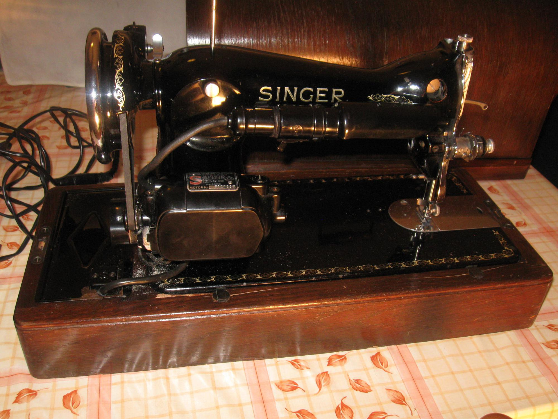 antica macchina da cucire singer